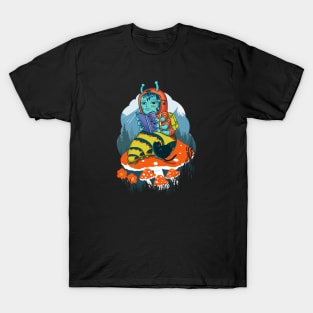 The Cat and the Caterpillar T-Shirt